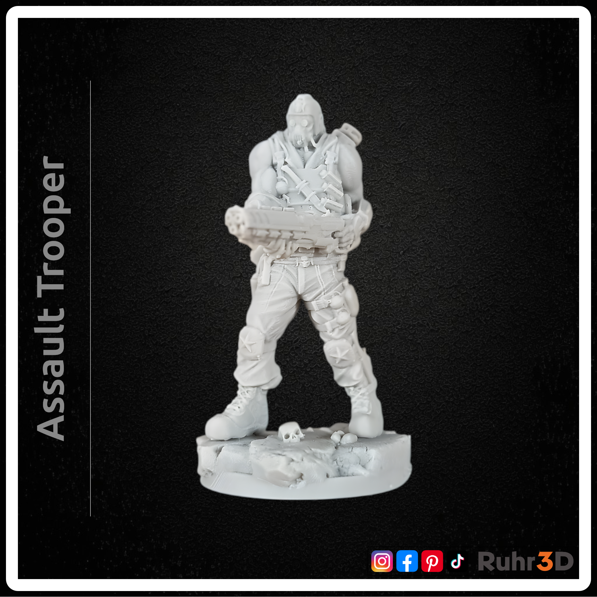 Assault Trooper - CyberPunk Warfare (32mm)