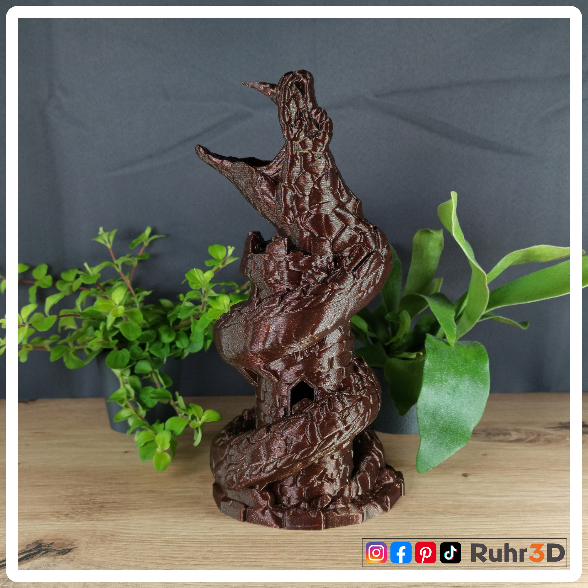 Basilisk Dicetower Left