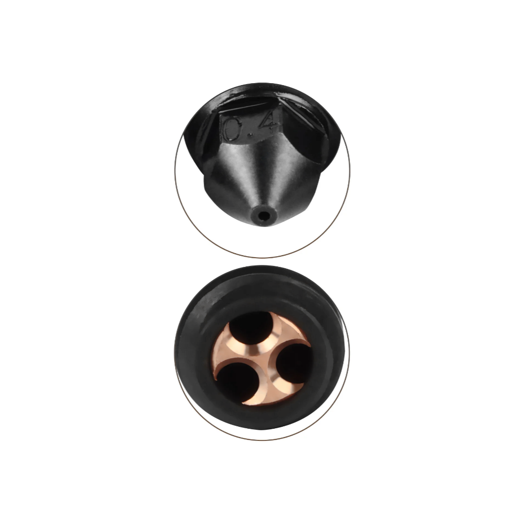 CHT Düsen (High Flow) aus gehärtetem Stahl für Bambu Lab X1/X1 Carbon & P1P/P1S - bis 320 °C - Ø 0,20mm bis 1,00mm