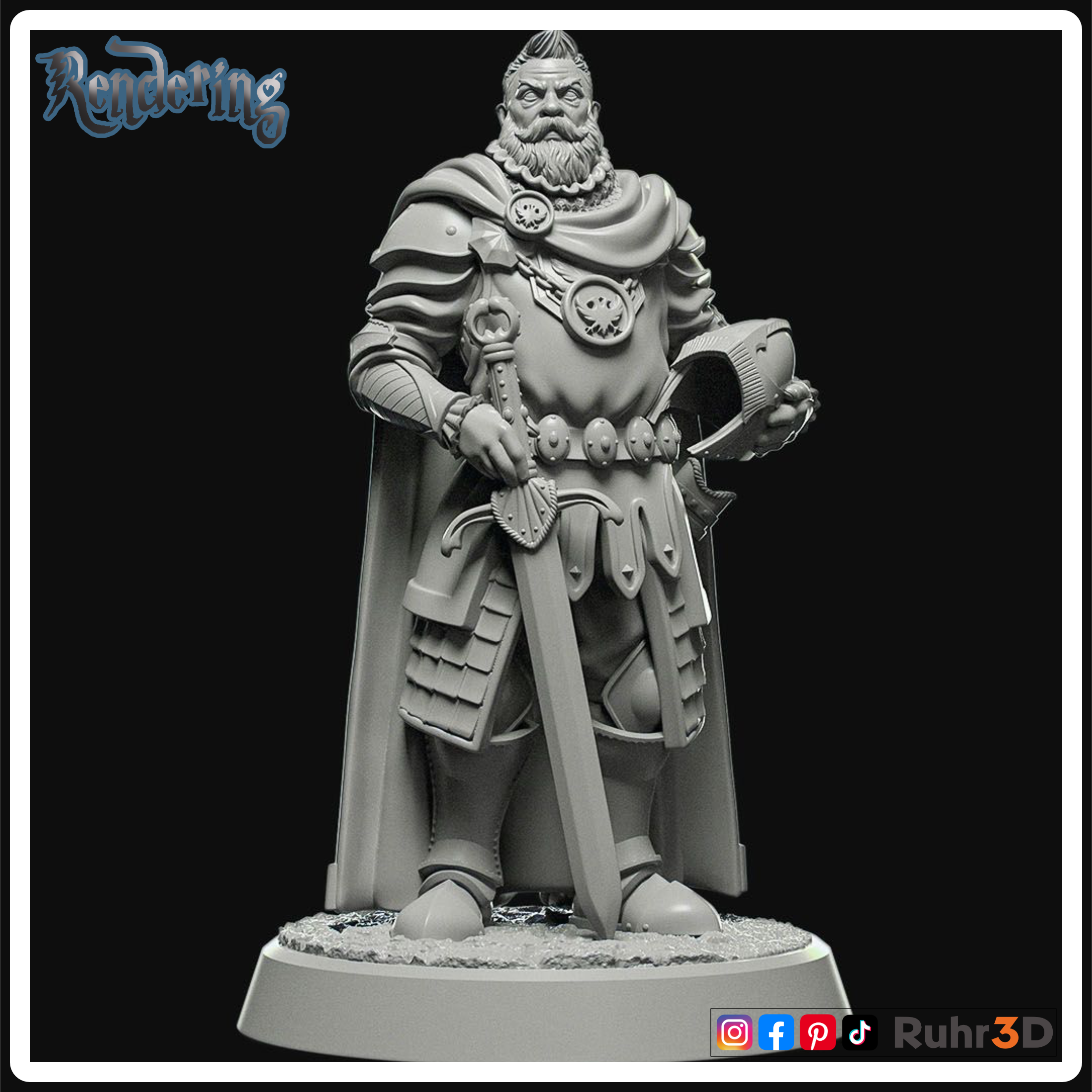 Daario, Hauptmann der Wache - Goblin Invasion (32mm)