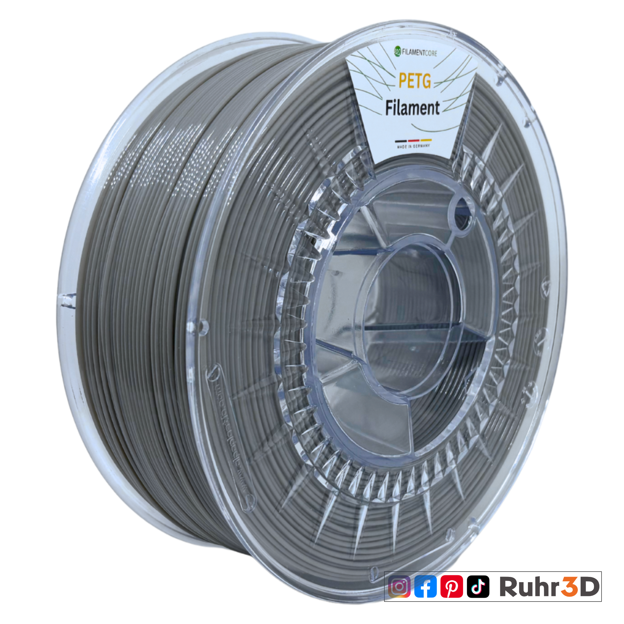 PETG - Grau - 1,75mm / 1,0kg