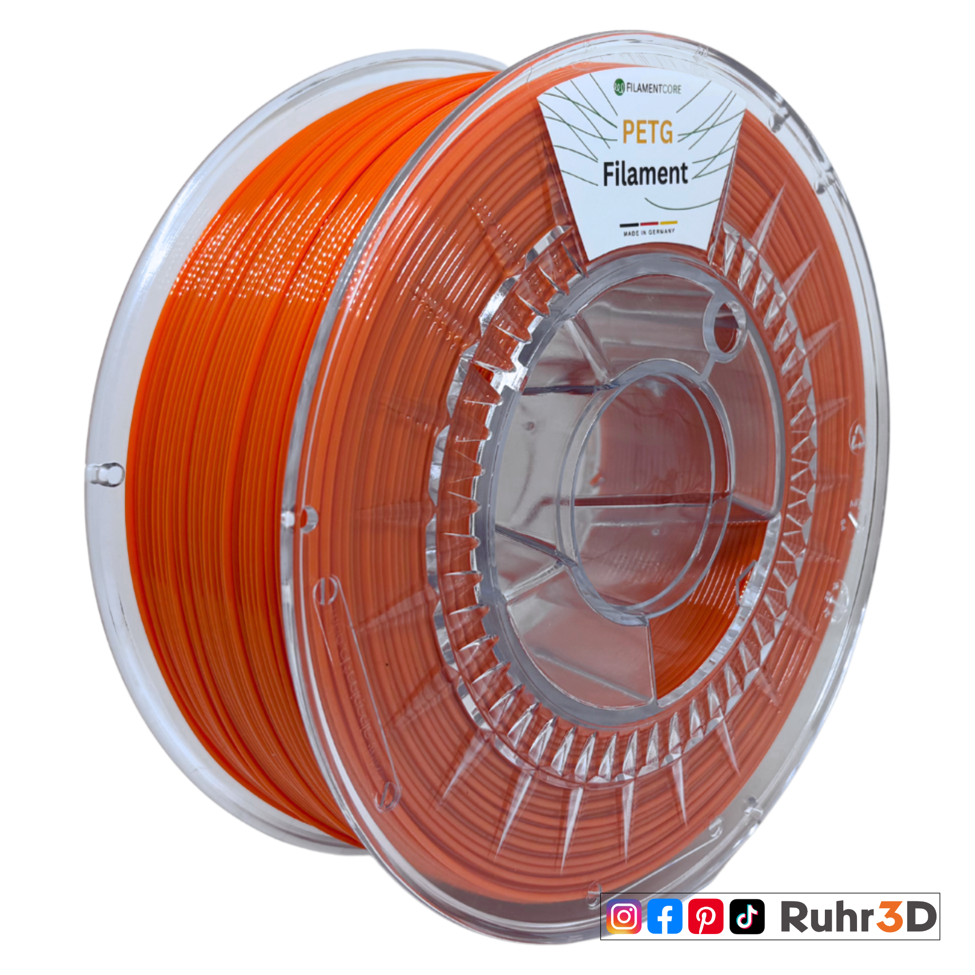 PETG - Orange - 1,75mm / 1,0kg