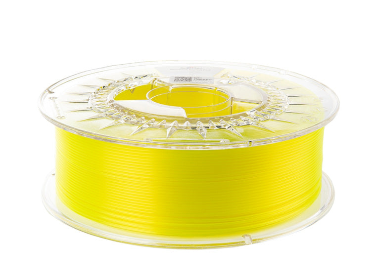 PLA Crystal - Electric Yellow - 1,75mm / 1,0kg
