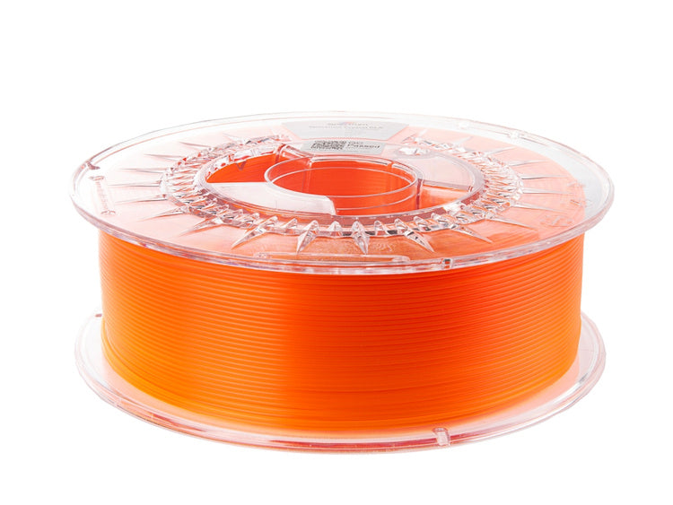 PLA Crystal - Neon Orange - 1,75mm / 1,0kg