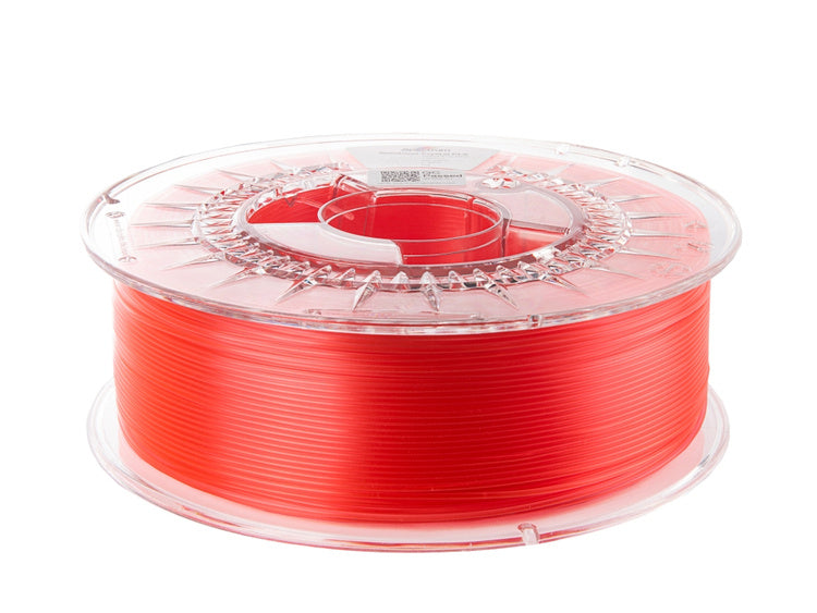 PLA Crystal - Raspberry Red - 1,75mm / 1,0kg