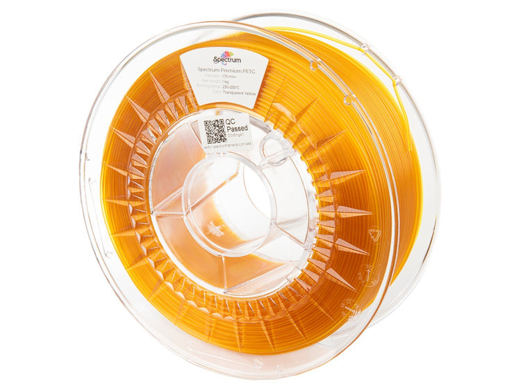 PETG Transparent - Yellow - 1,75mm / 1,0kg