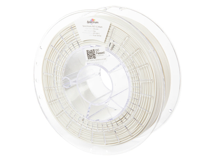 PETG Matt - Polar White - 1,75mm / 1,0kg (RAL 9003)
