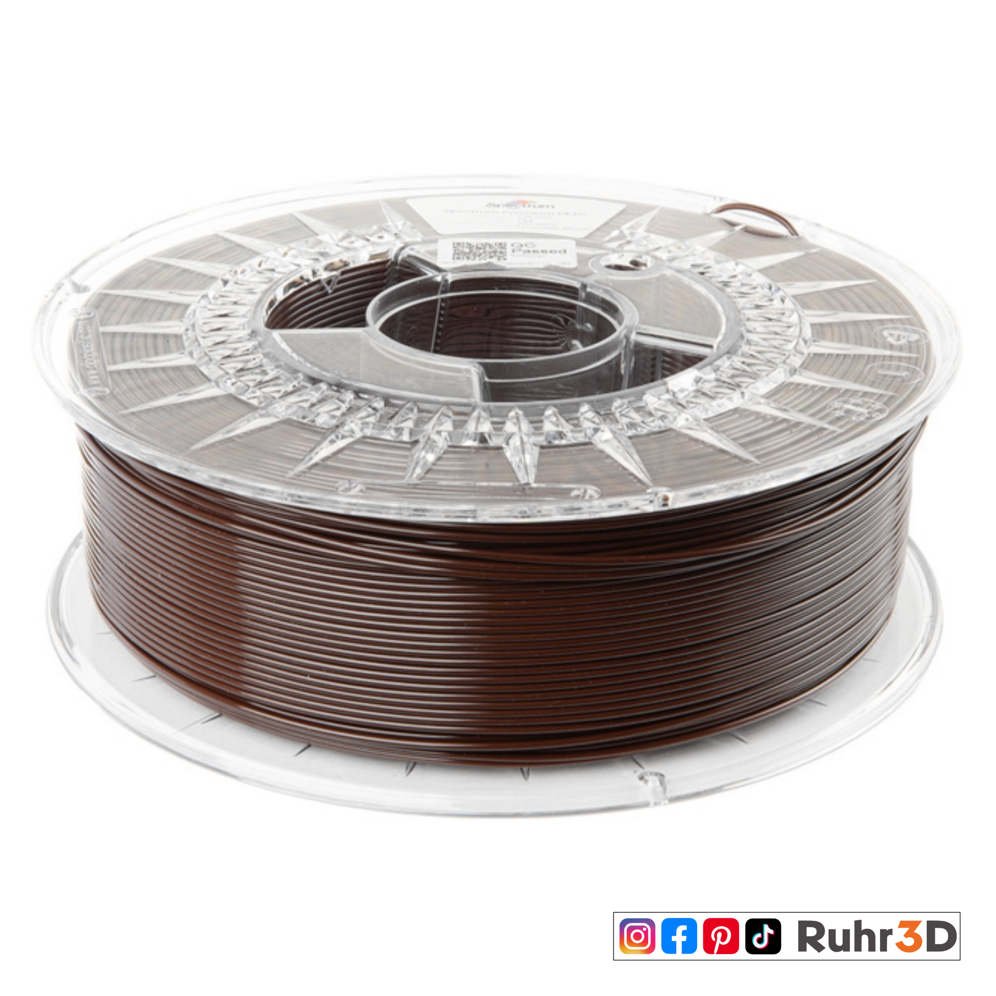 PETG - Chocolate - 1,75mm / 1,0kg (RAL 8016)