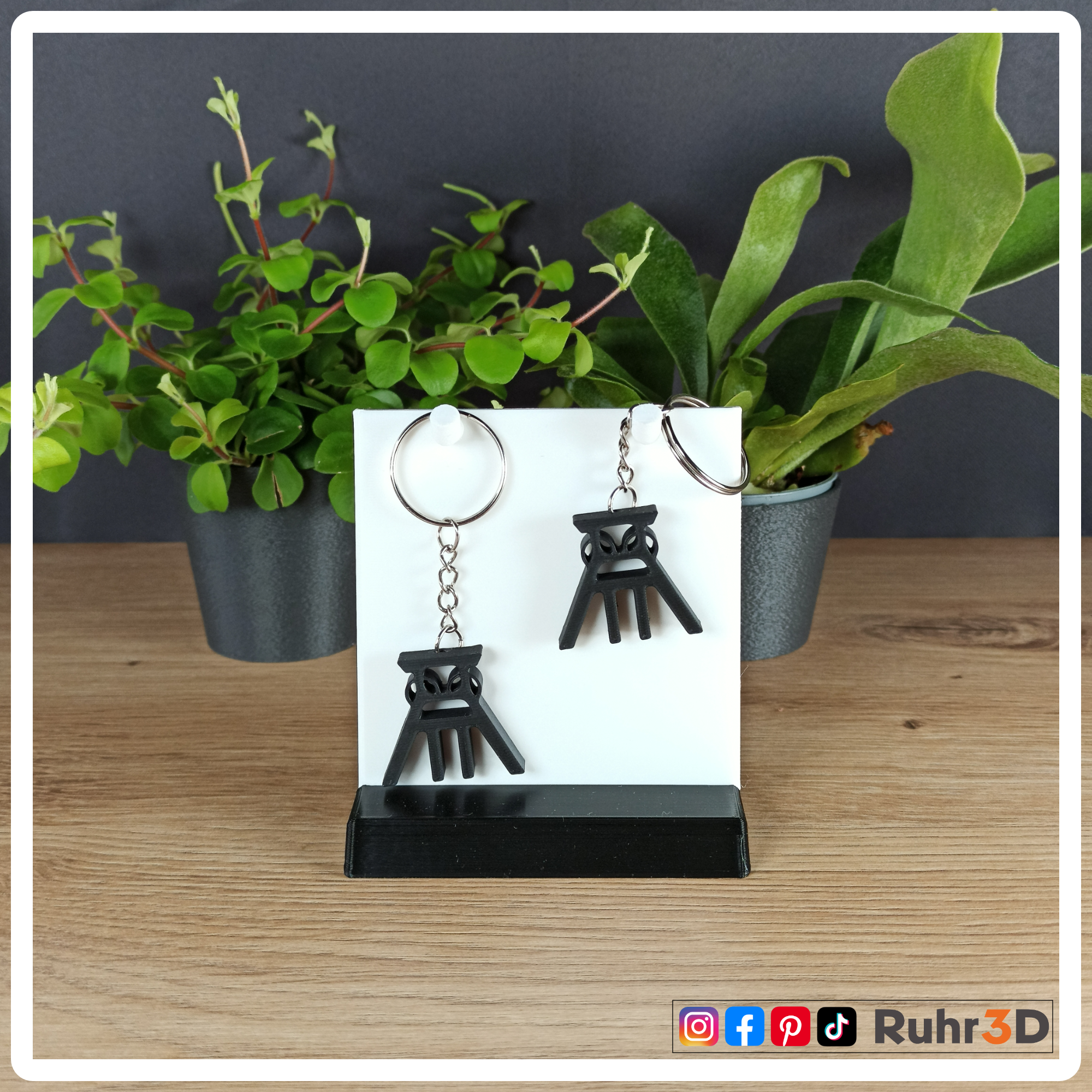 Schlüsselanhänger Förderturm • Heimat | Ruhrgebiet | Revier | Ruhrpott | Bergbau | Kumpel | Lore •