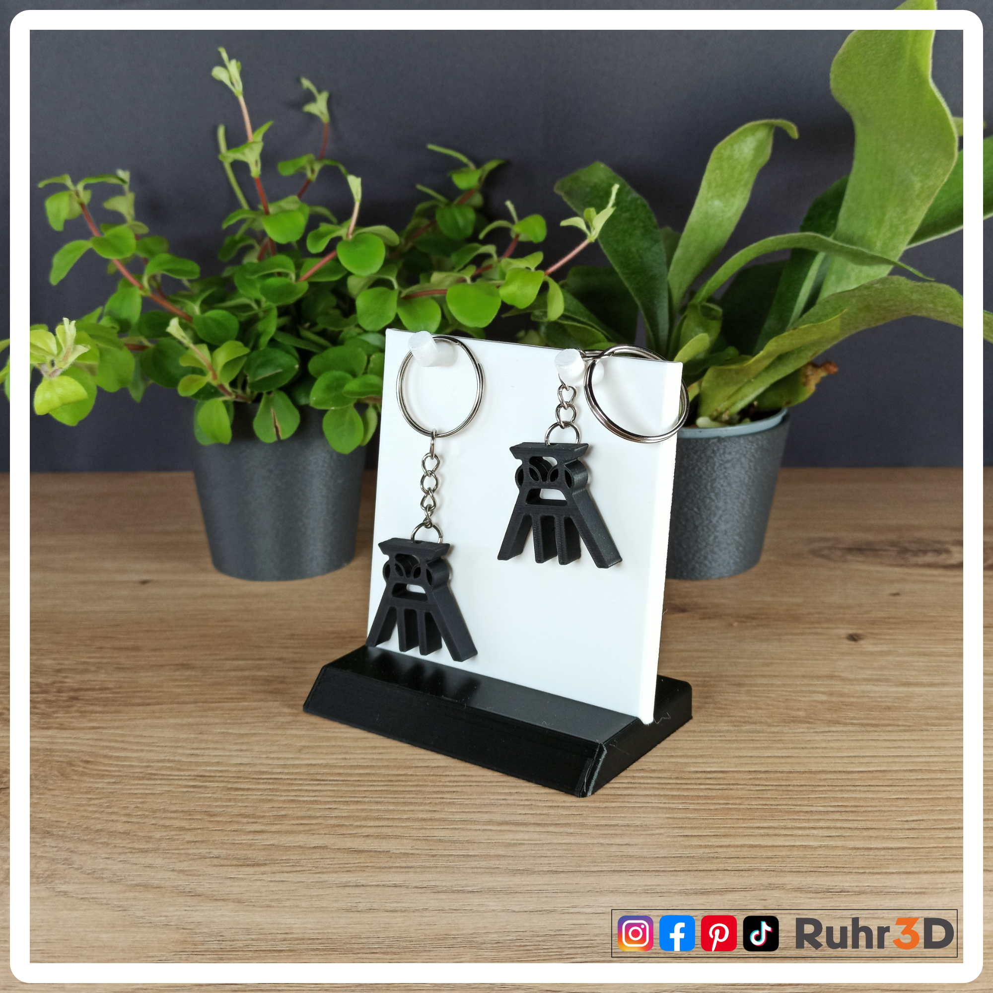 Schlüsselanhänger Förderturm • Heimat | Ruhrgebiet | Revier | Ruhrpott | Bergbau | Kumpel | Lore •