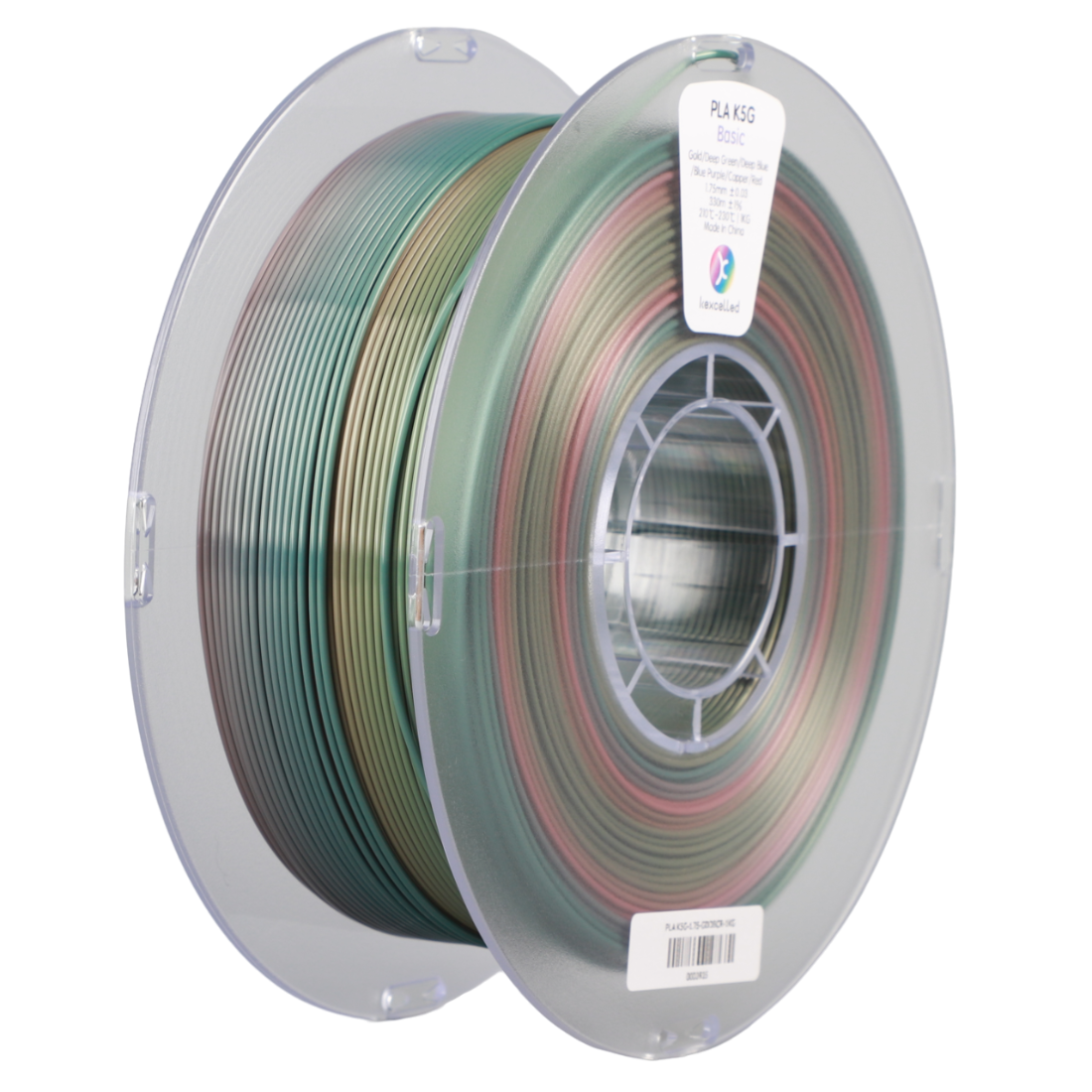 PLA Gradient - Dark Rainbow - 1,75mm / 1,0kg