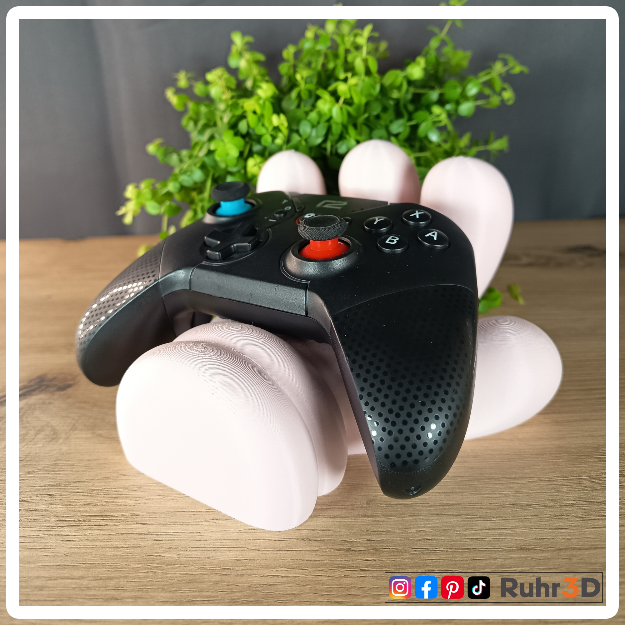 Controller Halter "Grabby Mc Glove" • Comic Hand • Gamepad Halter • PS5 / XBOX / Nintendo Switch / PC •