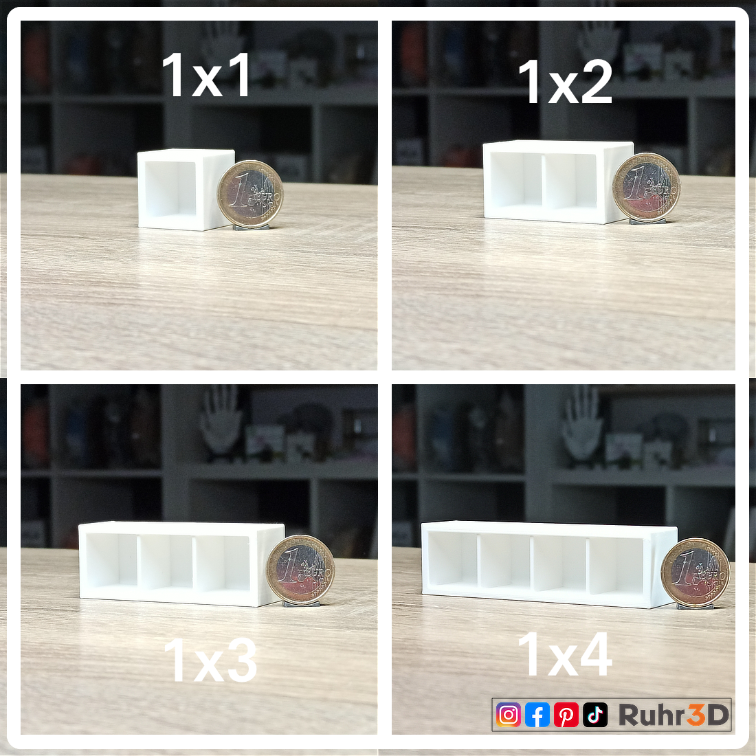 Miniatur Regal - Modell A • Wichtel, Fee, Puppenhaus, Miniverse, Fanart, Dekoration •