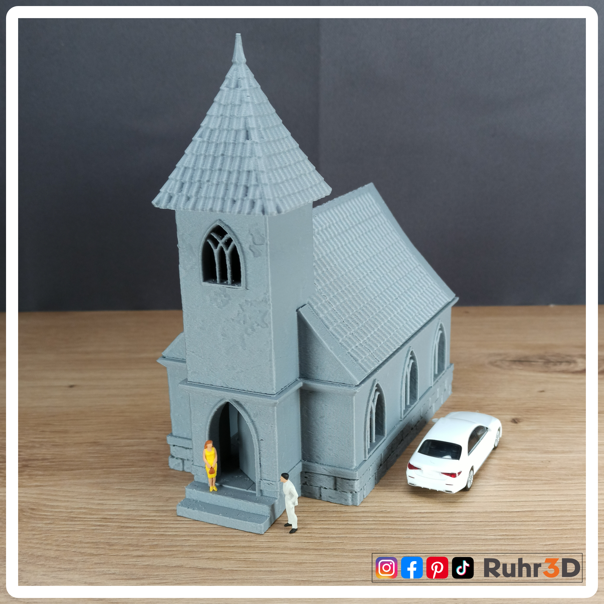 Kapelle der Heiligen Elira - Maßstab 1:87