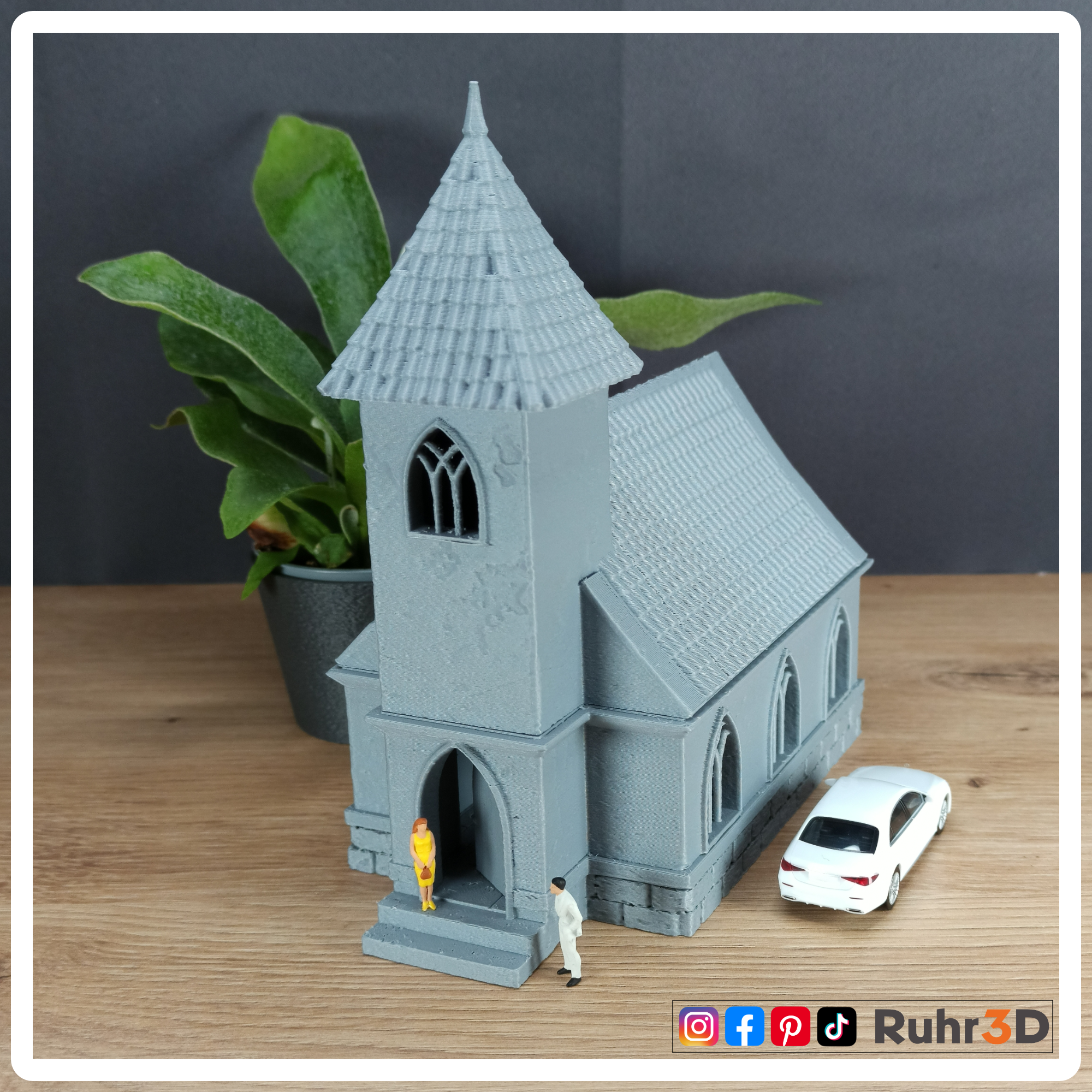 Kapelle der Heiligen Elira - Maßstab 1:87