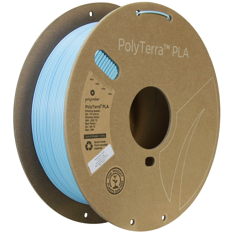 PLA Dual - Glacier Blue - 1,75mm / 1,0kg