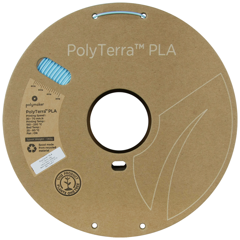 PLA Dual - Glacier Blue - 1,75mm / 1,0kg