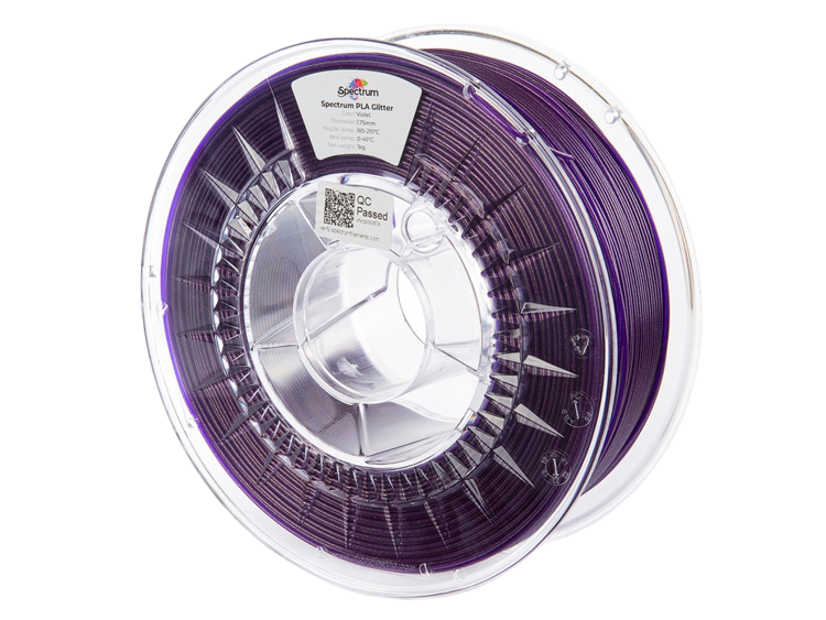 PLA Glitter Spectrum 1,75mm - Violett - 1,0kg