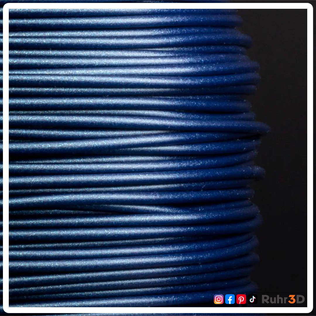 PLA Glitzer - Perlblau - 1,75mm / 1,0kg