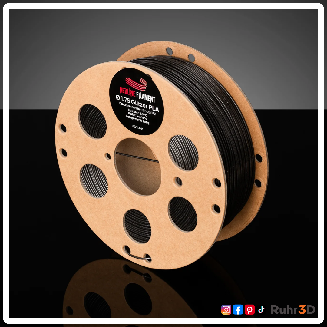 PLA Glitzer - Volcano - 1,75mm / 1,0kg