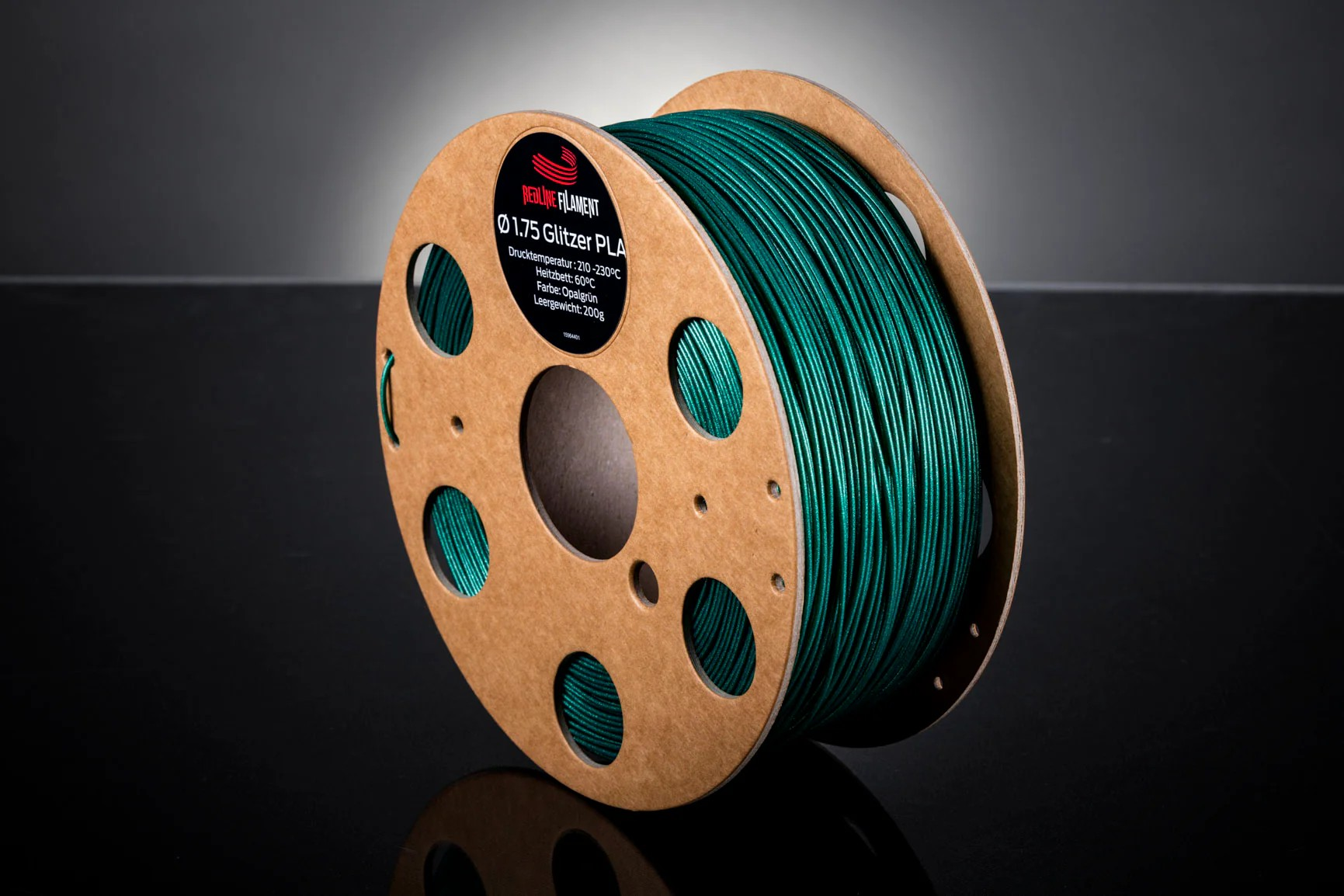 PLA Glitzer - Opalgrün - 1,75mm / 0,5kg