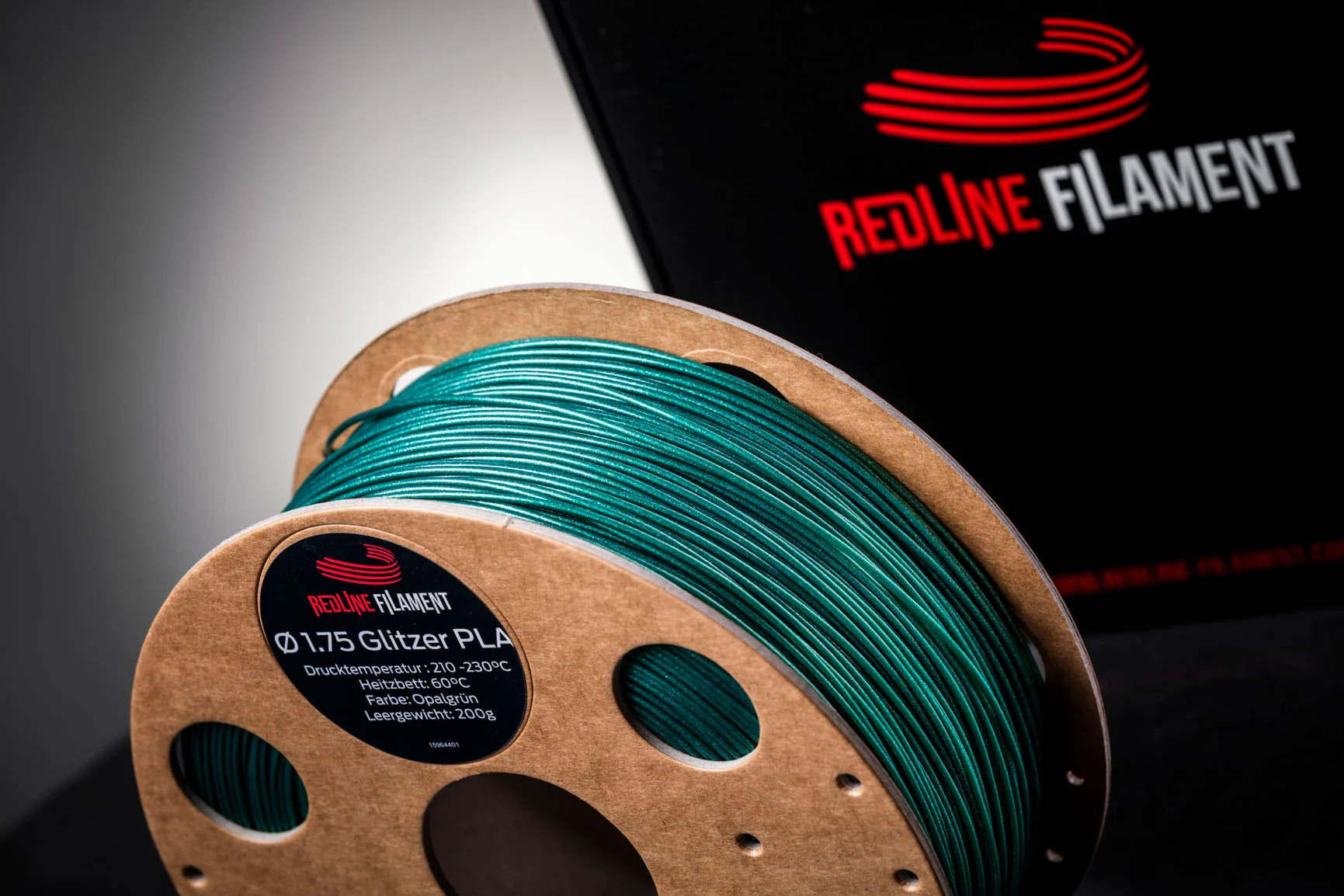 PLA Glitzer - Opalgrün - 1,75mm / 0,5kg