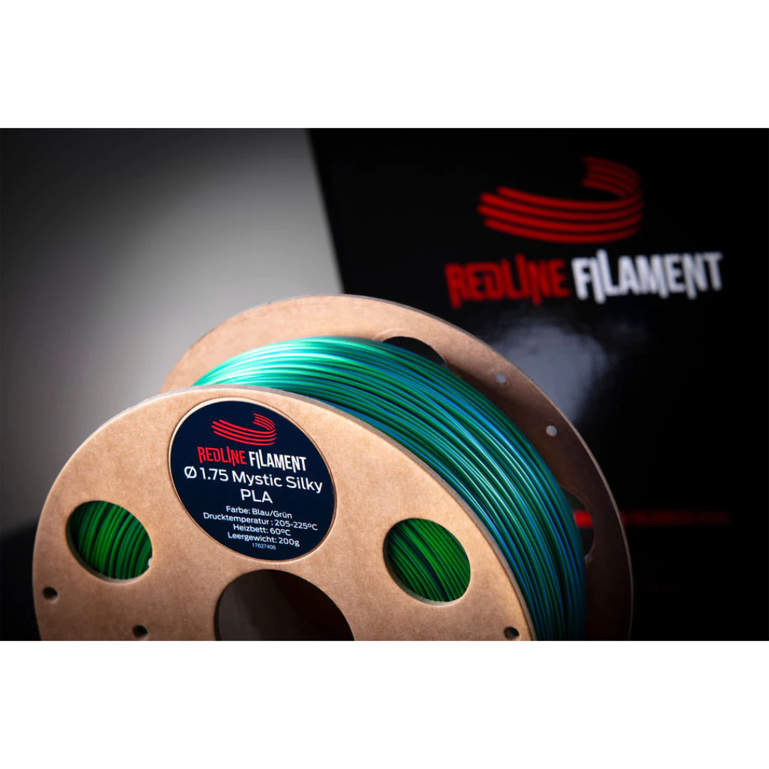 PLA Mystic Silky 1,75mm - Blau Grün - 1,0kg