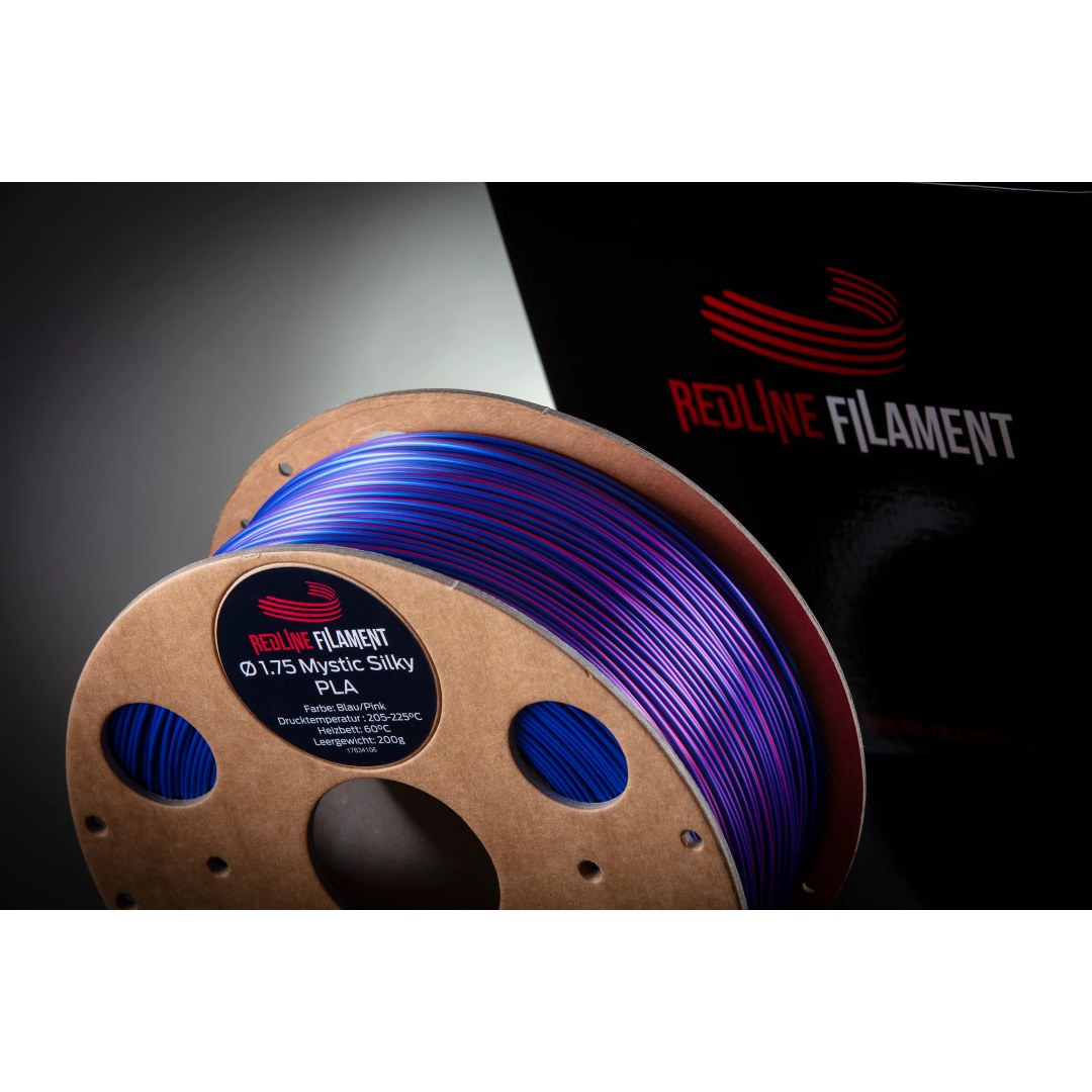 PLA Mystic Silky 1,75mm - Blau Himbeerrot - 1,0kg