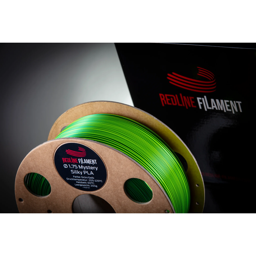 PLA Mystic Silky 1,75mm - Grün Gelb - 1,0kg