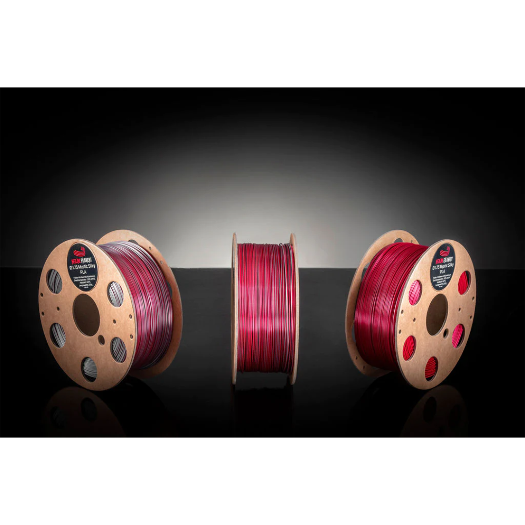 PLA Mystic Silky 1,75mm - Himbeerrot Aluminium - 1,0kg