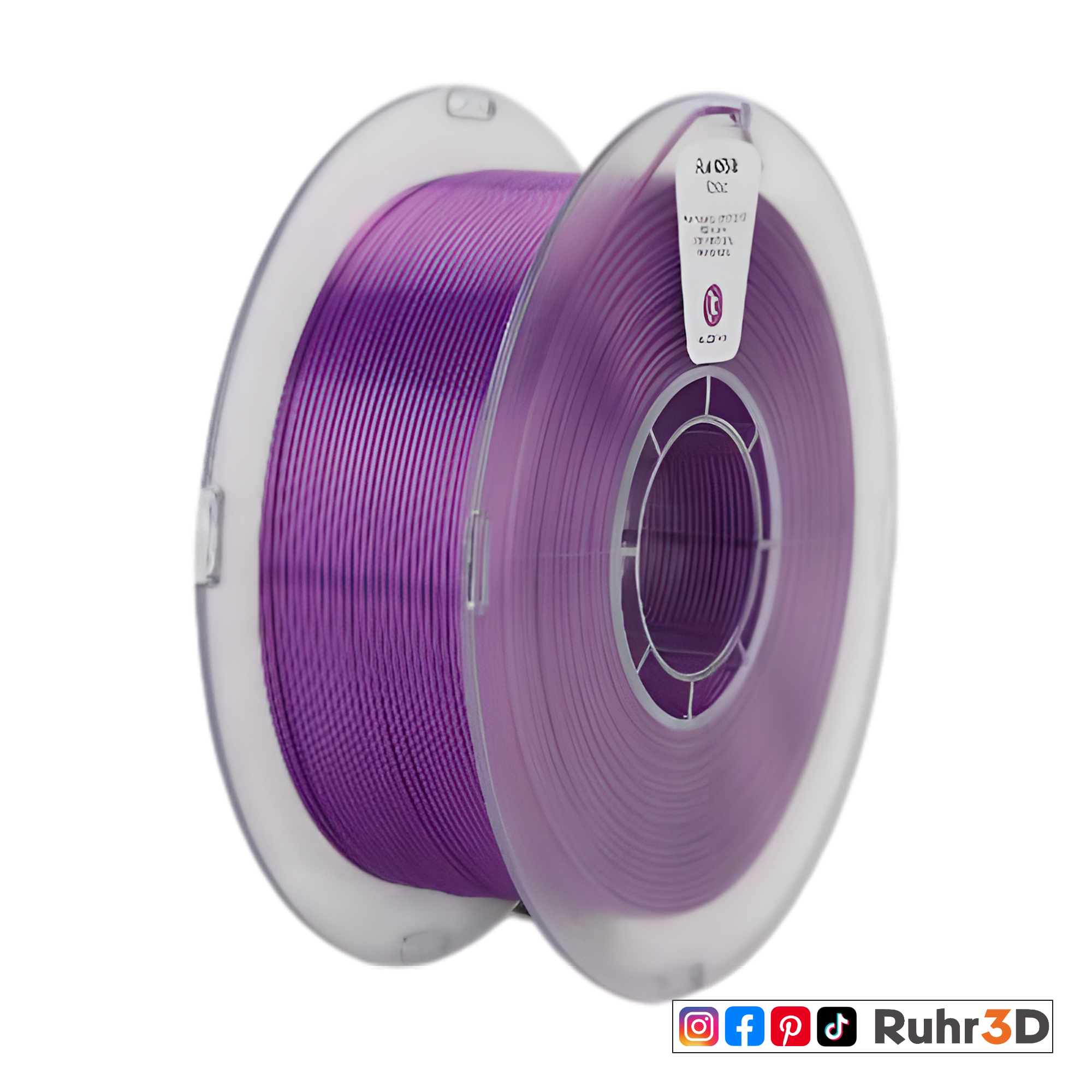 PLA Silk - Blue Purple - 1,75mm / 1,0kg