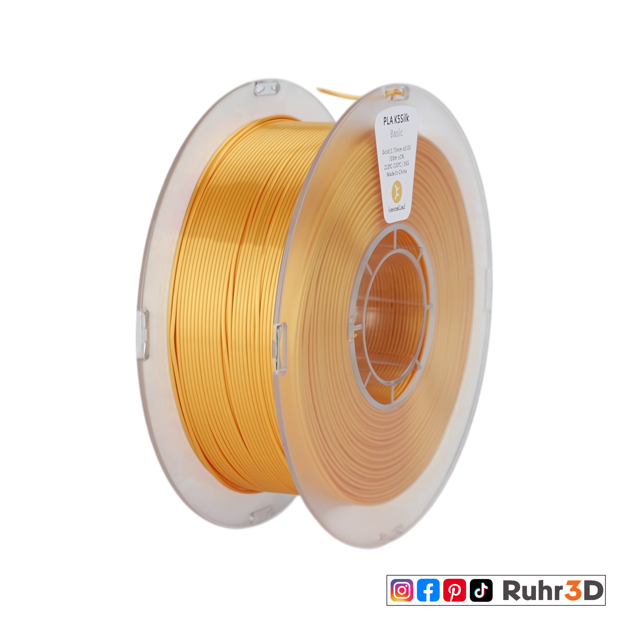 PLA Silk - Gold - 1,75mm / 1,0kg