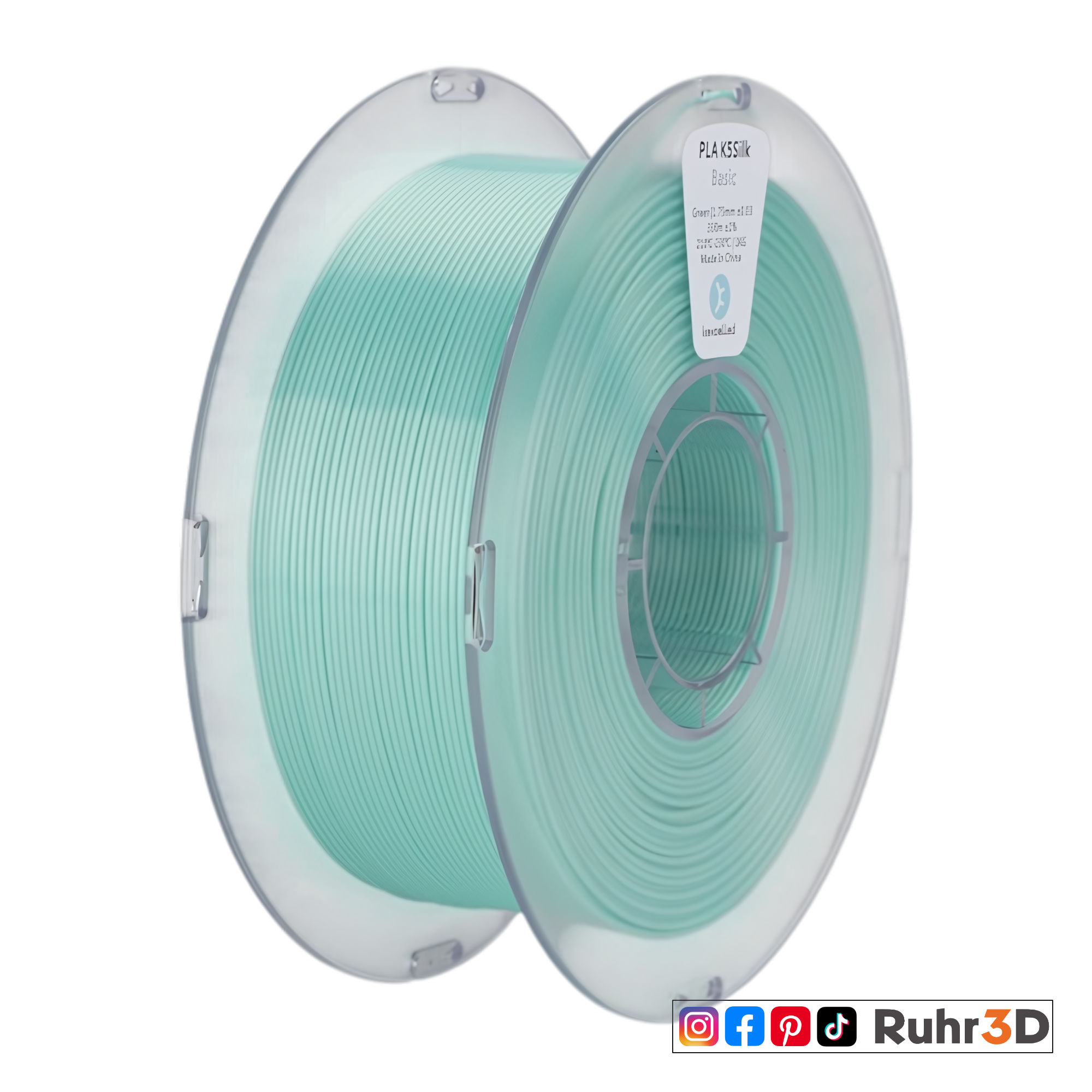 PLA Silk - Green - 1,75mm / 1,0kg
