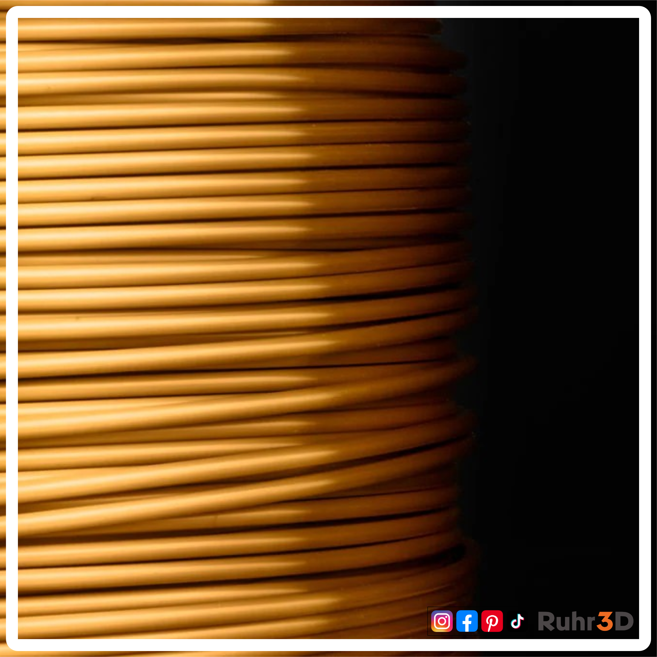 PLA Silk - Gold - 1,75mm / 1,0kg