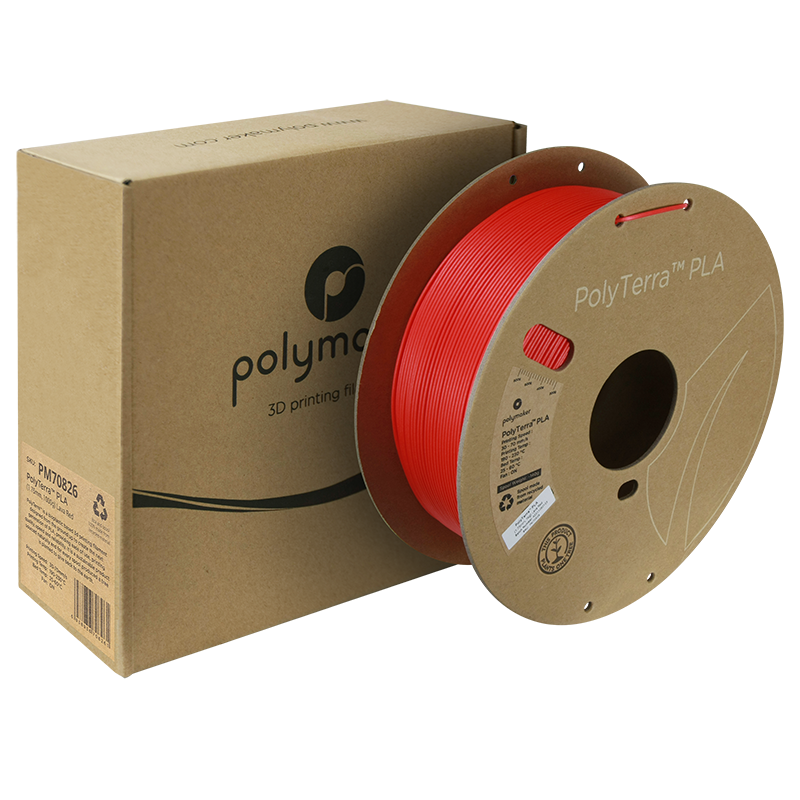 PLA Polyterra - Lava Red - 1,75mm / 1,0kg
