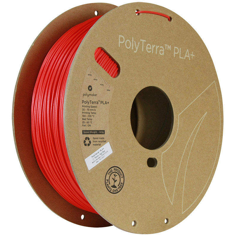 PLA+ - Red - 1,75mm / 1,0kg