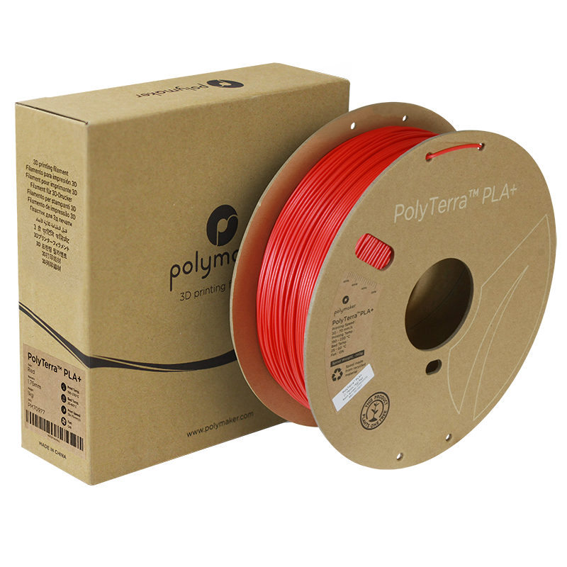 PLA+ - Red - 1,75mm / 1,0kg