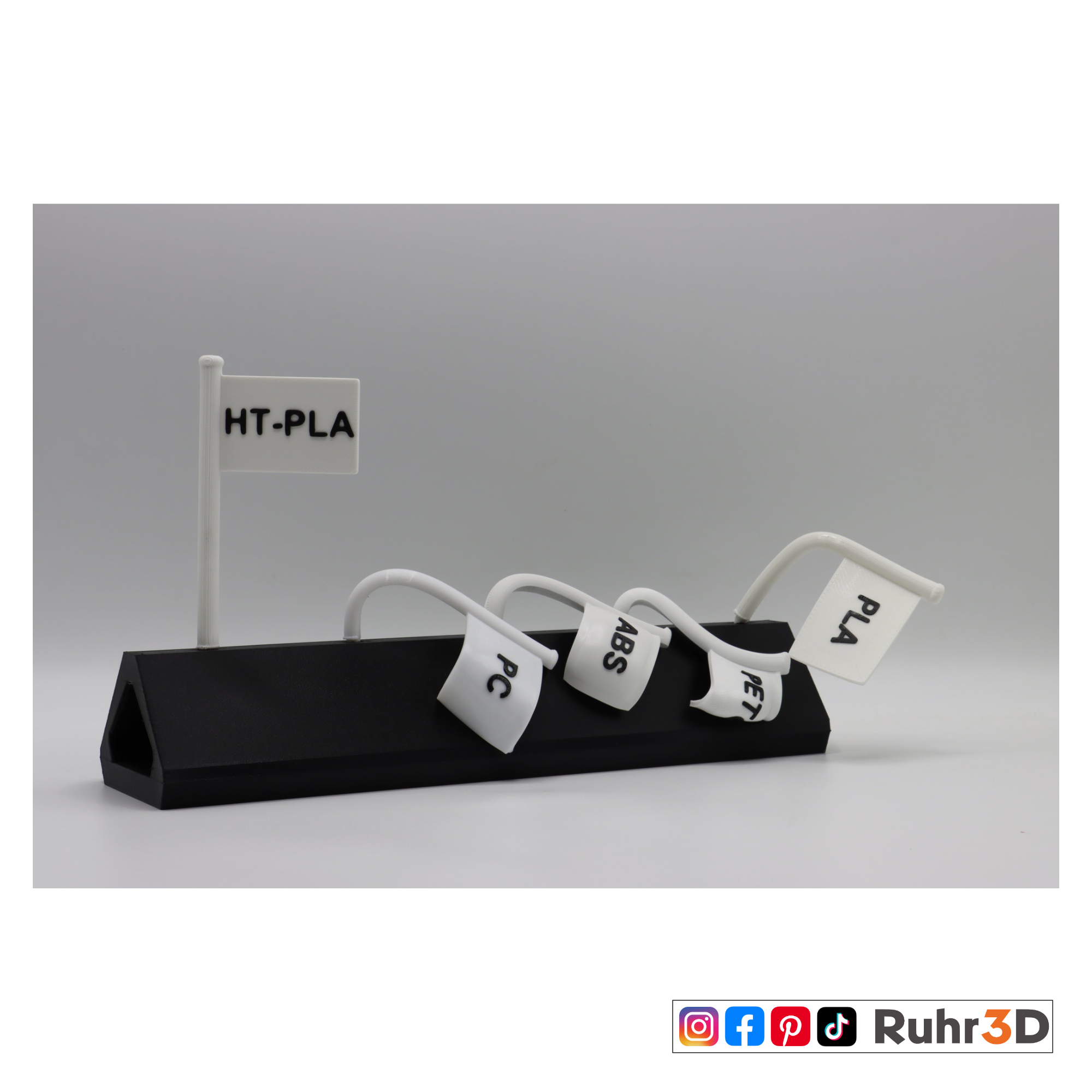 HT-PLA - Black - 1,75mm / 1,0kg