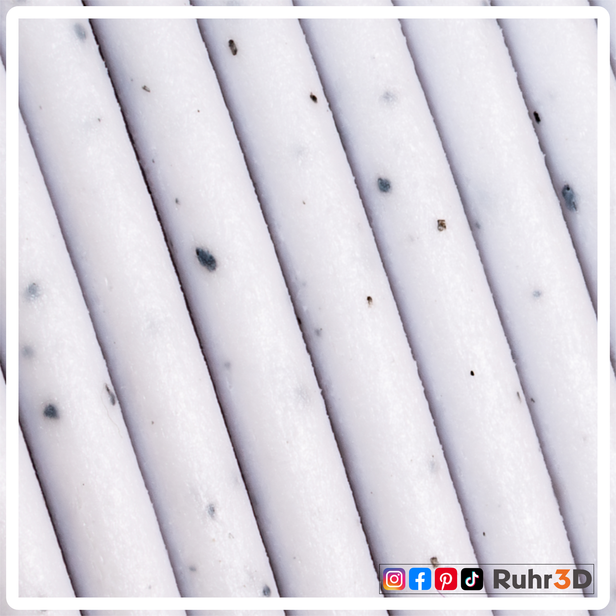 PLA Marble - White - 1,75mm / 1,0kg