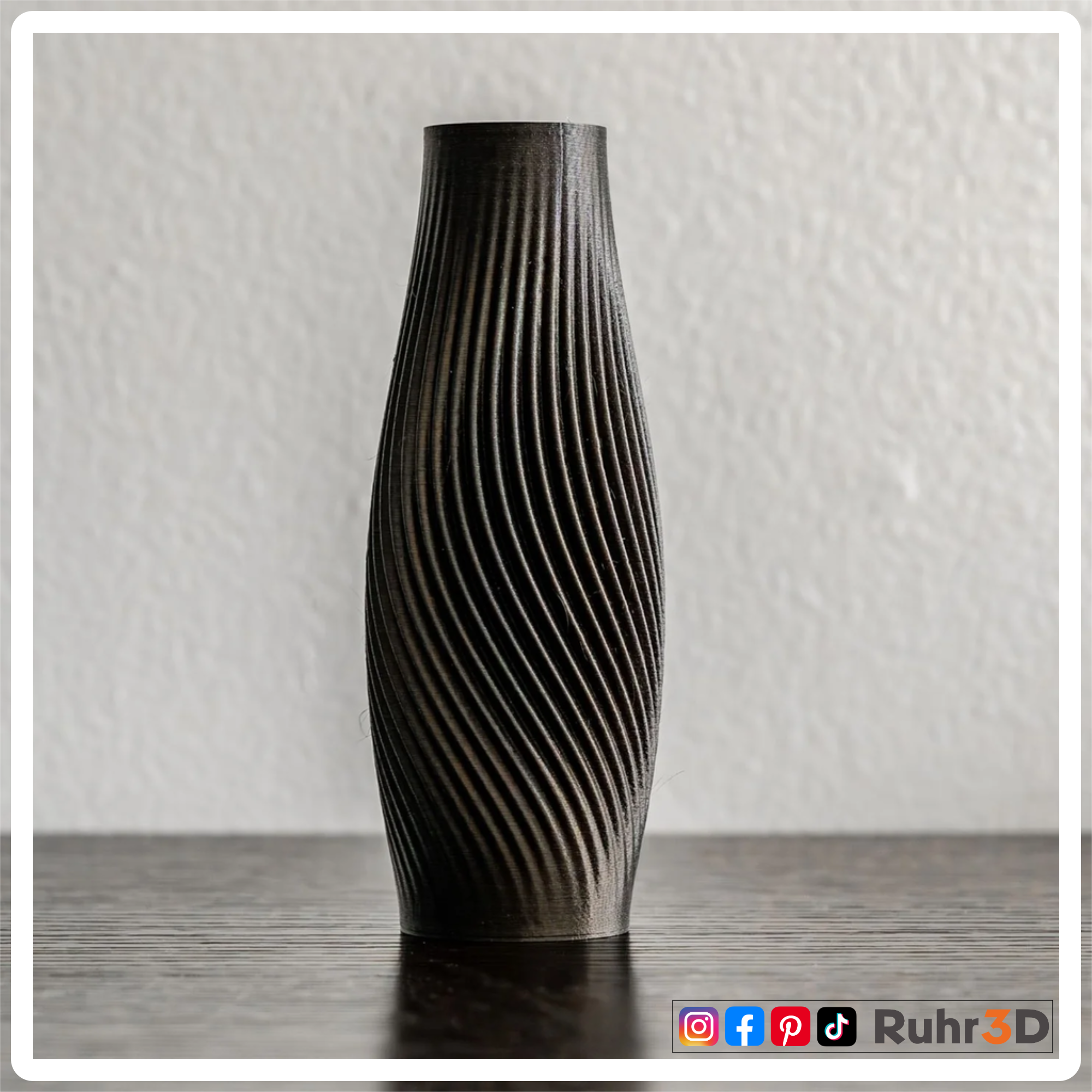 PLA Matt - Charcoal Black - 1,75mm / 1,0kg