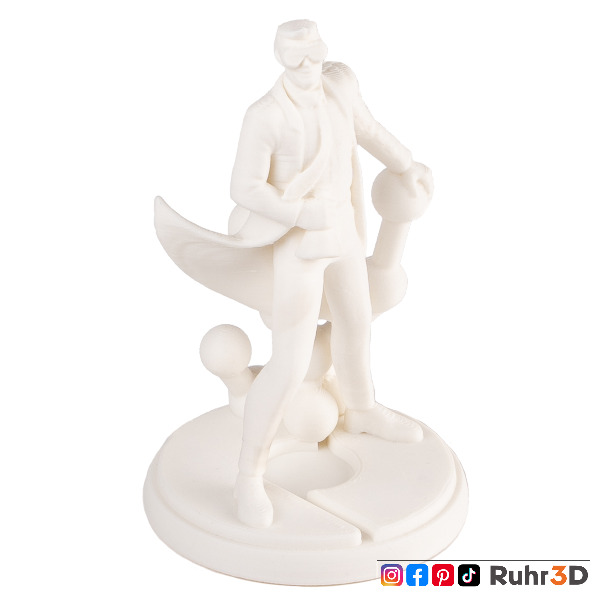 PLA Matt - Cotton White - 1,75mm / 1,0kg