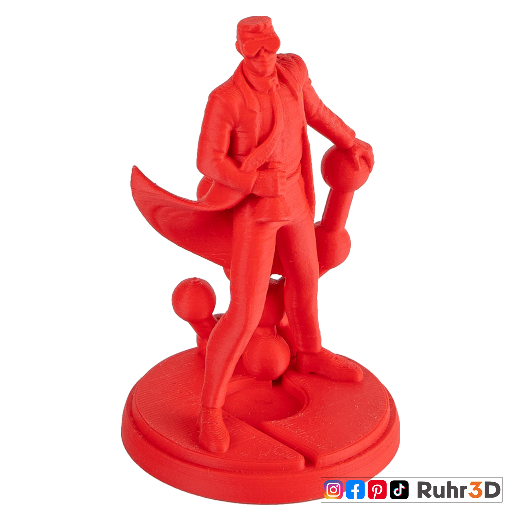 PLA Matt - Lava Red - 1,75mm / 1,0kg