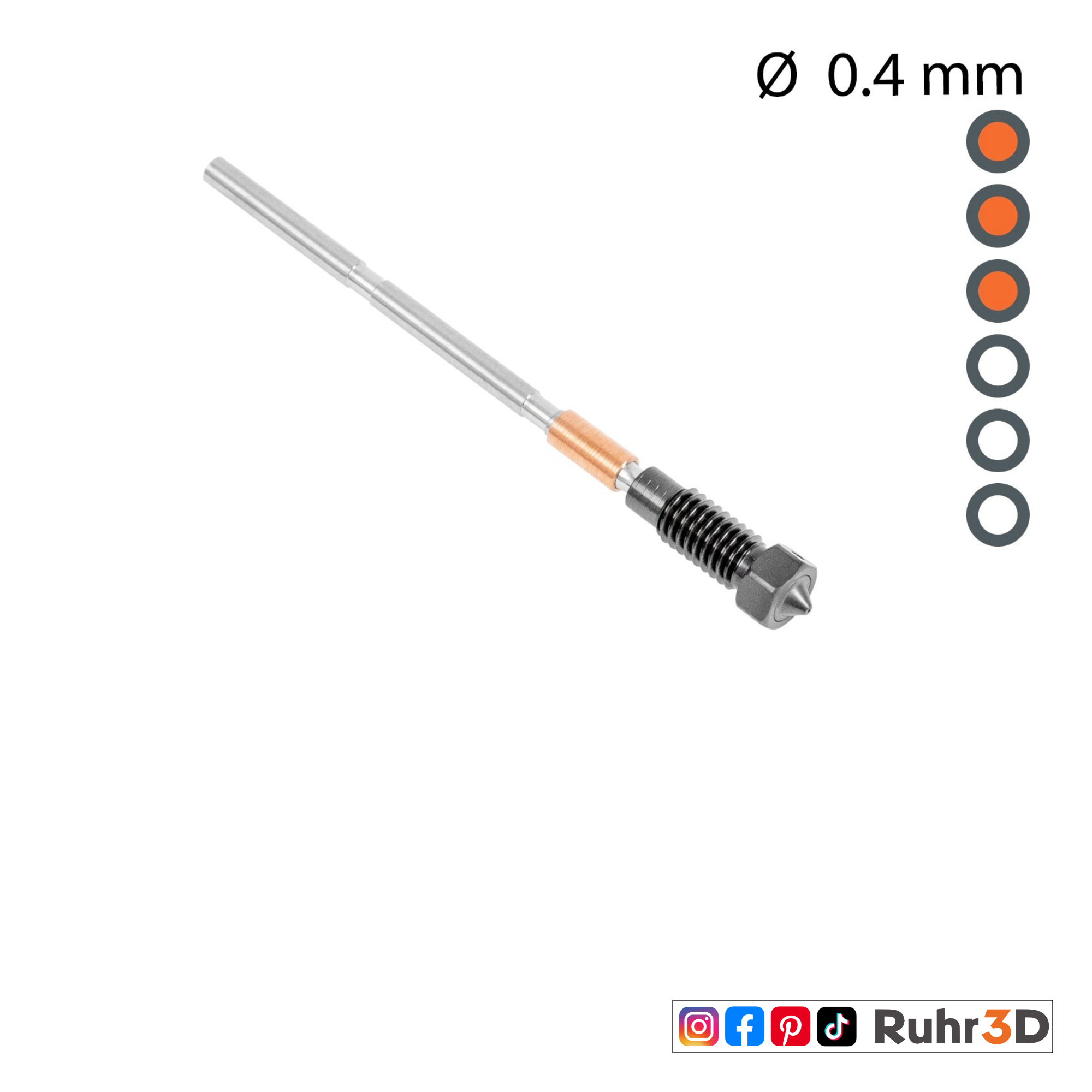 Prusa Nozzle ObXidian