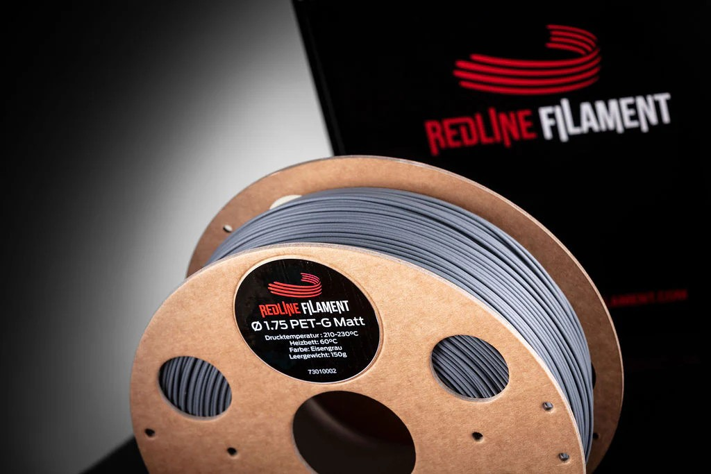 PETG Matt - Eisengrau - 1,75mm / 1,0kg