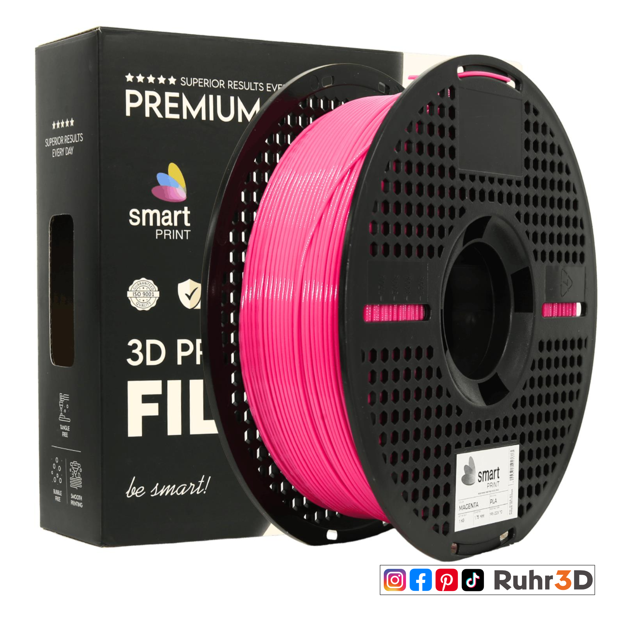 PLA - Magenta - 1,75mm / 1,0kg