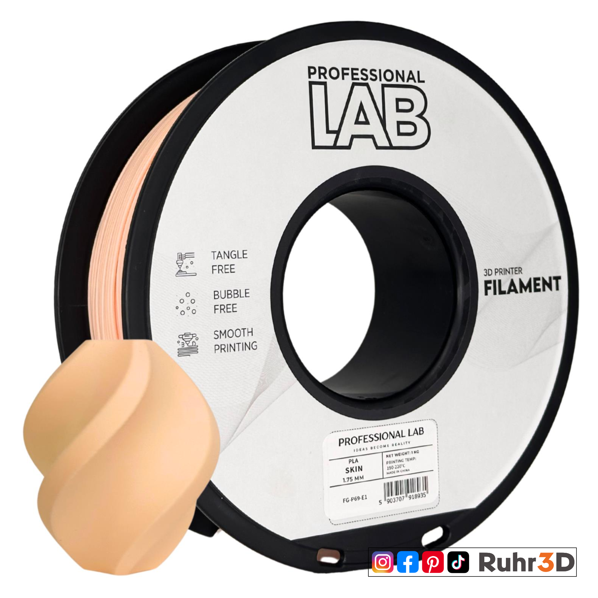 PLA - Skin - 1,75mm / 1,0kg