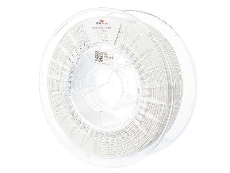 PETG/PTFE - Signal White - 1,75mm / 1,0kg (RAL 9003)
