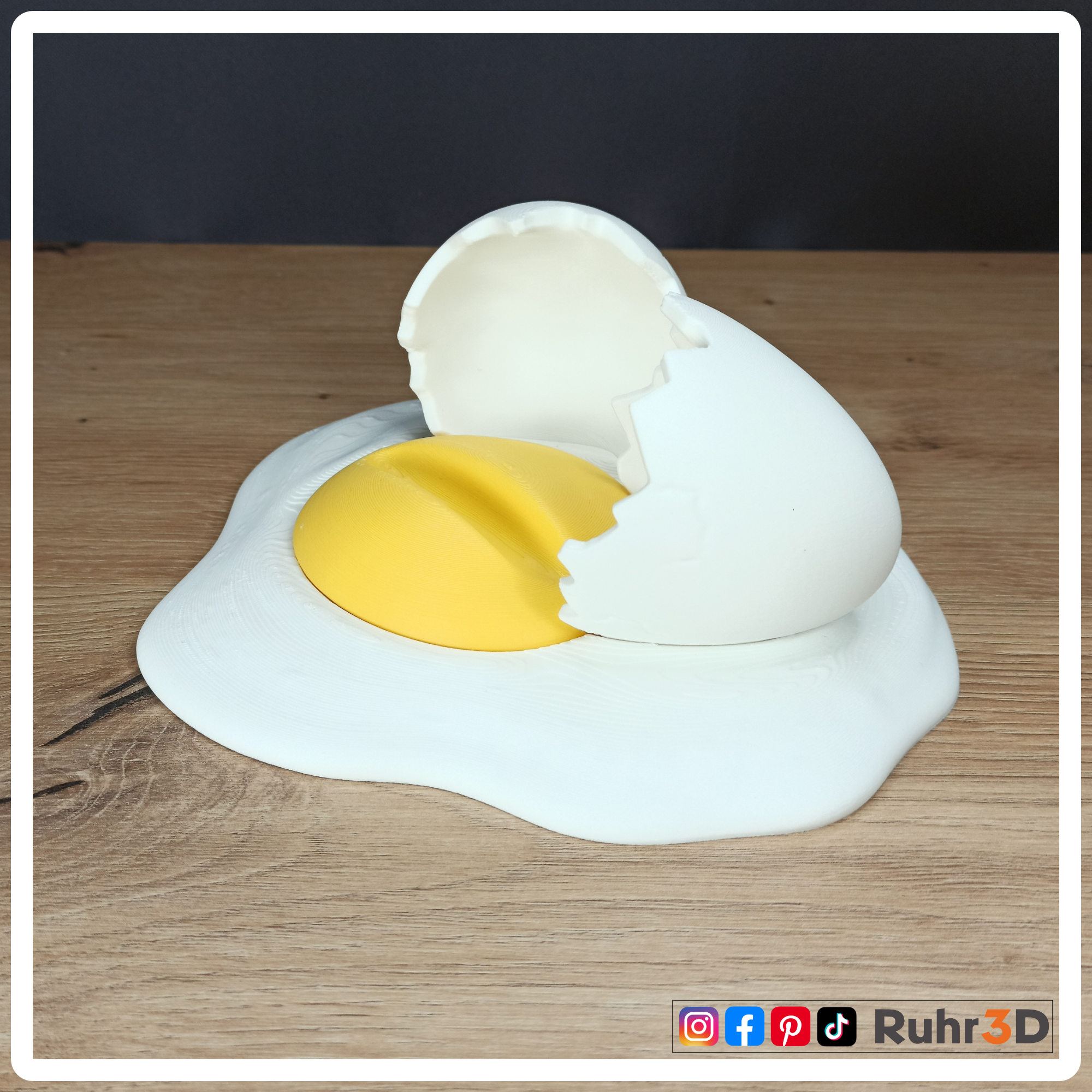 Sunny Side Up Handyhalter • Funny Telefonständer • Küche Dekor • Schreibtisch Organizer