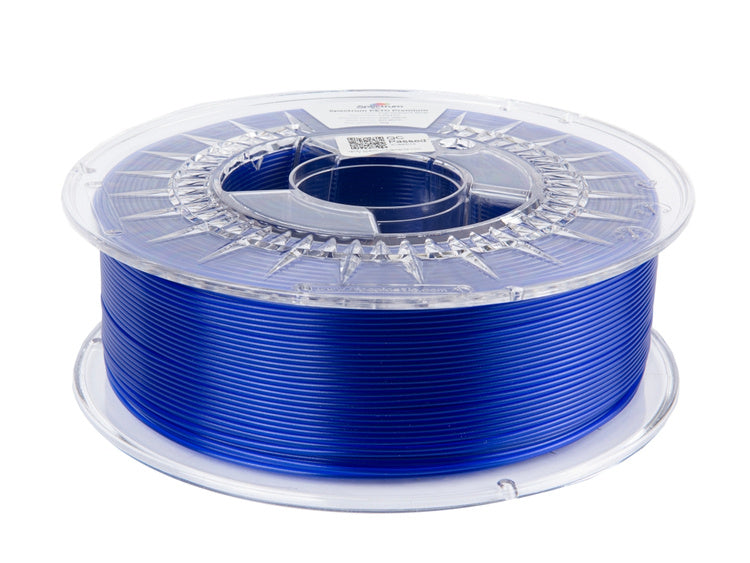 PETG Transparent - Blue - 1,75mm / 1,0kg