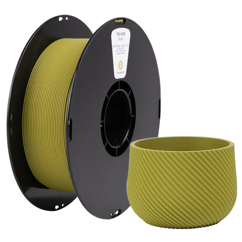 PLA Matt - Mustard Green - 1,75mm / 1,0kg